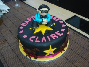 Amazing 'Gangnam Style' Birthday Cake! (c) copyright Sherri Matthews 2013