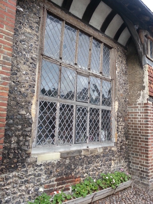 Windows of 15th Century Anne of Cleves House, Lewes, Sussex (c) Sherri Matthews 2014