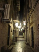 Lanterns in alleyways