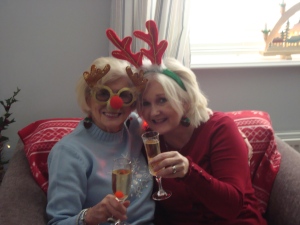 Christmas cheer with Mum  (c) Sherri Matthews 2014