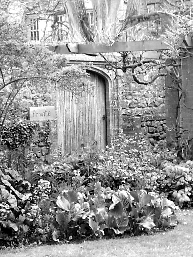 Door to the Secret Garden?  Perhaps. Barrington Court Easter 2014 (c) Sherri Matthews